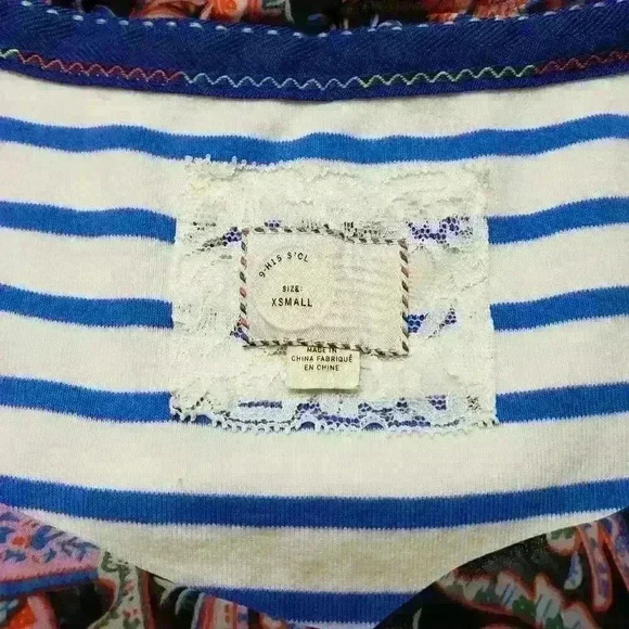 Anthropologie postmark hi-low top - XS X-Small - Picture 5 of 11